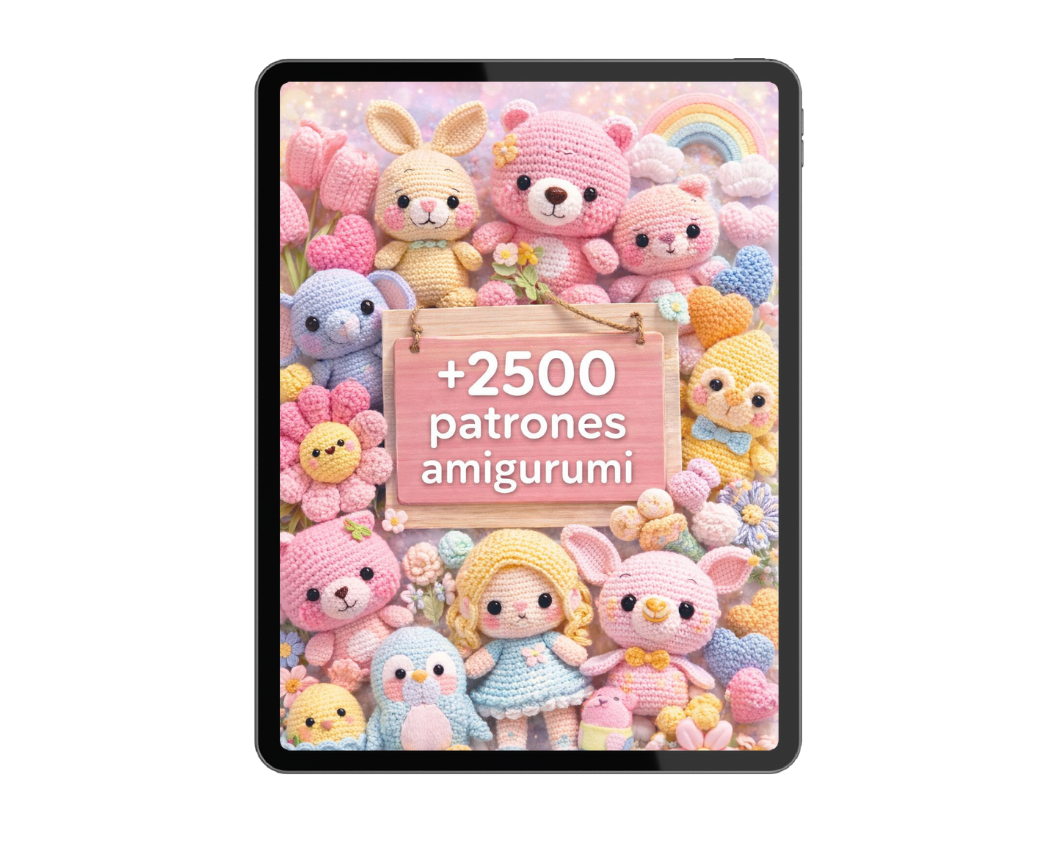 +2.500 Patrones Amigurumi + 5 Bonus GRATIS